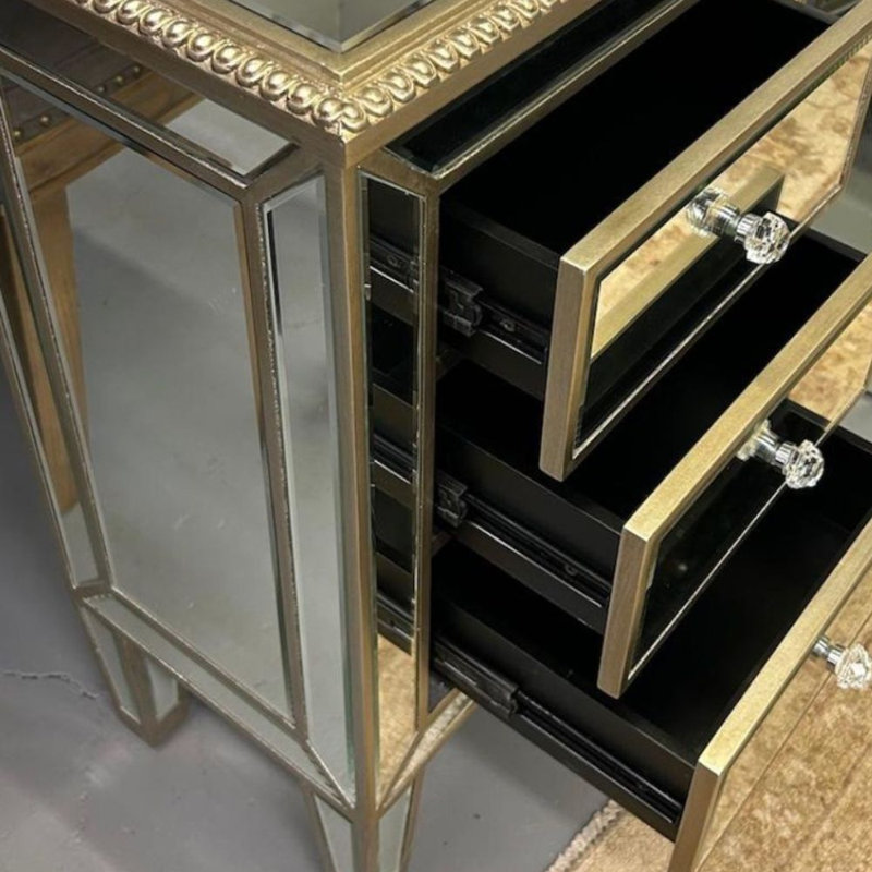 Table de chevet 3 tiroirs Arya