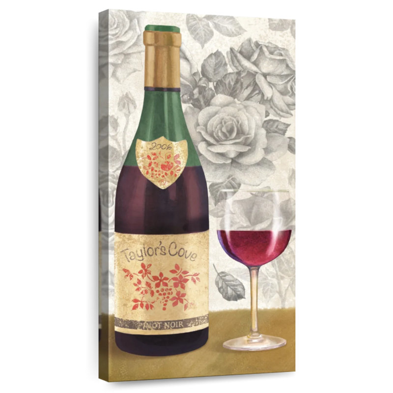 Vin et roses II, H 24 po x l 12 po