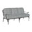 Provance Cast Aluminum Outdoor Sofa-84679915-84679918-84679933