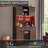 72"H Wine Coffee Bar Cabinets With Led Lights-807441992