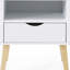 Table de bout Mid-Century moderne Jeff, table de bout et table d'appoint
