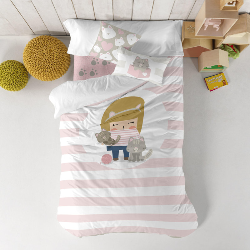 Yost 100% Cotton Percale Fitted Sheet, European Single (90 x 200cm)