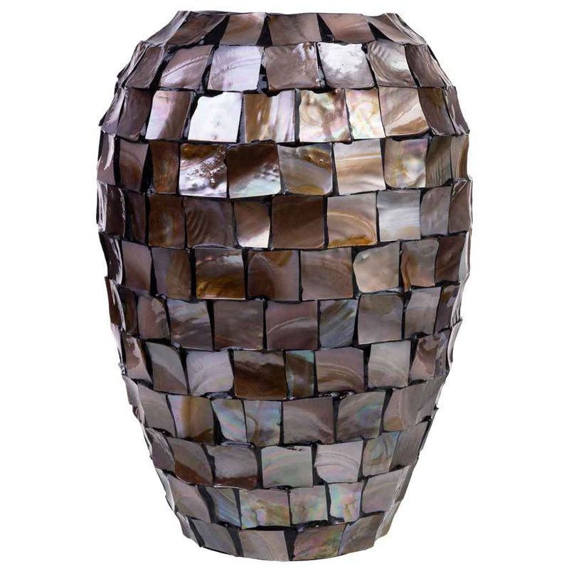 Beatriz Table Vase, Brown