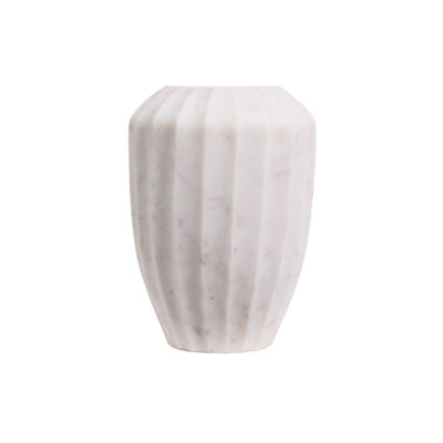 Flora Handcrafted Marble Table Vase