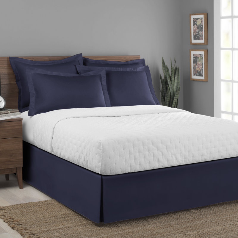 Cotton Sham Set, Navy