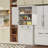 72" Kitchen Pantry Storage Cabinet, Freestanding Cupboard with 2 Cabinets, Drawer and Shelves-1021463246