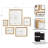 Five-Piece Matted Picture Frame Set
