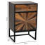 Frailey 44cm W Manufactured Wood Bedside Table