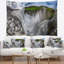 Paysage magnifique dettifoss cascade iceland tapisserie-28507681