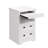 Wooden Nightstand Set Of 2, Bedside Table With 2 Drawers And Open Shelf, End Table With Pull-Out Tray, Side Tables For Living Room And Bedroom, White-750273113