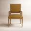 Chaise avec accoudoirs rembourrée Adley