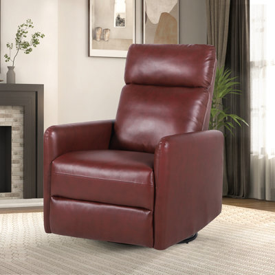 Wem Upholstered Swivel Recliner