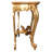 Chateaux De Rochecotte Gilded Console Table