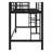 Metal Loft Bed Featuring Ladder & Secure Guardrails For Safety-208580119