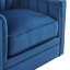 Fauteuil pivotant en velours de 30 po de largeur-215118639