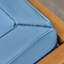 2 fauteuils club de style Mid-Century moderne - aspect bois, pacane et bleu de 2 raffinements