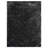 Hand Tufted Shag Polyester Eco-Friendly Area Rugs - Rectangle, Charcoal Color, Plain Solid Design, High Pile Thick Handmade Anti Skid Area Rugs for Living Room, Bed Room-1903836023-1963405123
