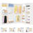 Navada Freestanding Closet System with Mirror-866838042