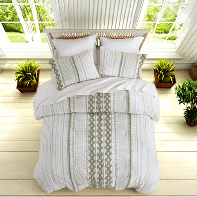 Ensembles de literie en coton de qualité supérieure, grand lit, style chenille aztèque pour la maison