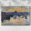 Le port de Dieppe, soirée, 1882 - Toile tendue avec châssis-604065008