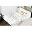 Lit double tapissier pleine grandeur avec ports et élément de chambre à coucher élégant avec système de lattes beige-1166656437-1166656436