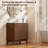 Katie With Sink, Mid-Century Freestanding Katie Sink With Storage, Undermount Ceramic Sink, Particleboard Frame With Wood Grain Laminate-1407752906-1378452370