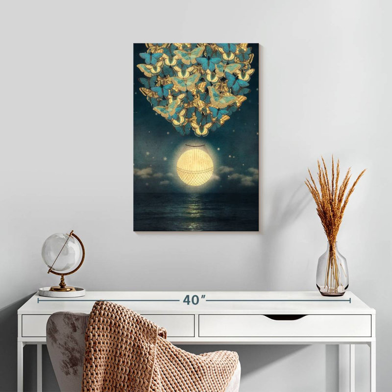 Kelan The Rising Moon, 24" H x 16" W