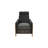 Tacara Ergonomic 3-Position Manual Recliner with Solid Wood Frame and Natural Oak Legs-106632324