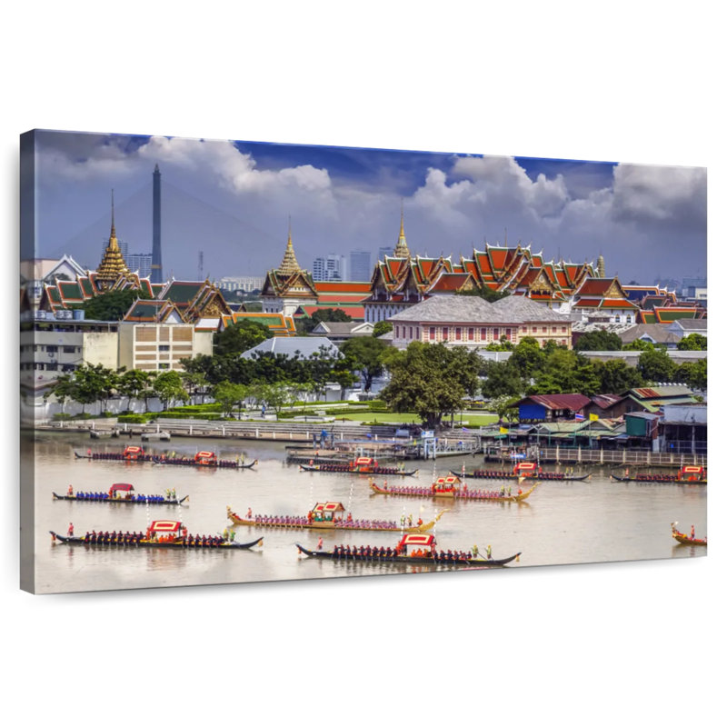 Ravi Thailand Grand Palace, 16" H x 24" W