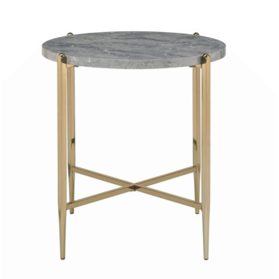 Table de bout ronde ronde