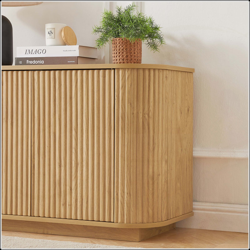Meuble télé Wave, Naturel