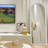 Half-circle Manufactured Wood Full Length Mirrors-129874899