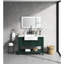 Miroir 40 po x 24 po à DEL pour salle de bain à intensité variable - brouillard, 3 températures de couleur, mémoire, grand brouillard mural, ornement