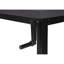 Bureau d'ordinateur, bureau personnel, debout, réglable, L 48 po, travail, ordinateur portable, stratifié gris, métal noir, contemporain, moderne