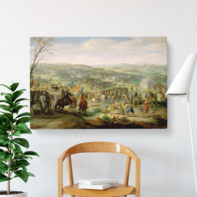 Flemish Proverbs by Pieter Bruegel The Elder - Wrapped Canvas