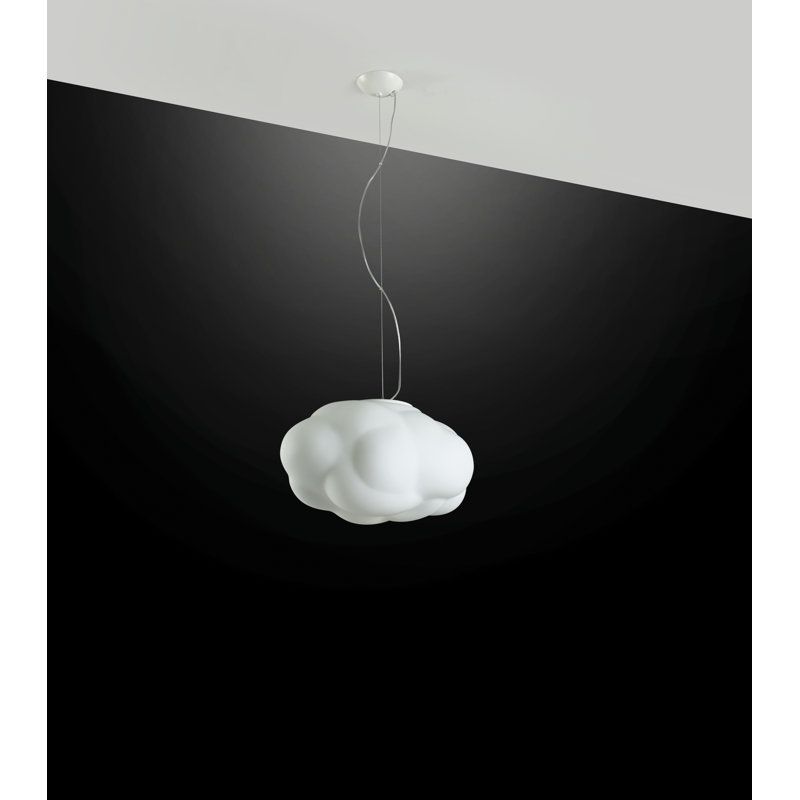 Nuvola 1 - Light Unique/Statement Pendant, 128cm H x 50cm W x 35cm D