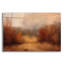  «Autumn Mist» par Ashley Bradley, art mural en verre acrylique, 36 po x 24 po