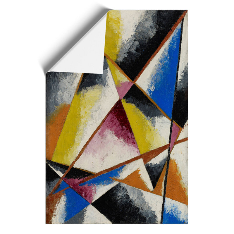 Composition by Lyubov Popova - Frameless Print, 30cm H x 21cm W x 0.1cm D