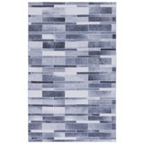 Faux Hide Performance Machine Washable Geometric Rug