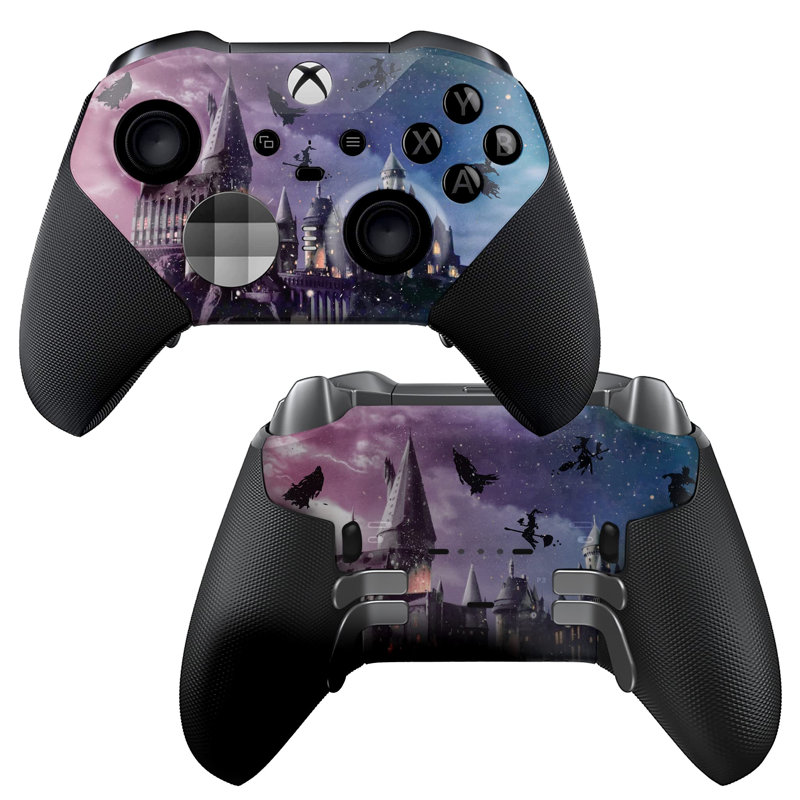 DreamController Harry Pottr X-box Elite contrôleur série 2 édition limitée personnalisée Elite série 2 contrôleur pour X-box One / Series X / S fabriqué avec la technologie avancée de peinture Hydro-Dip (pas seulement une peau)