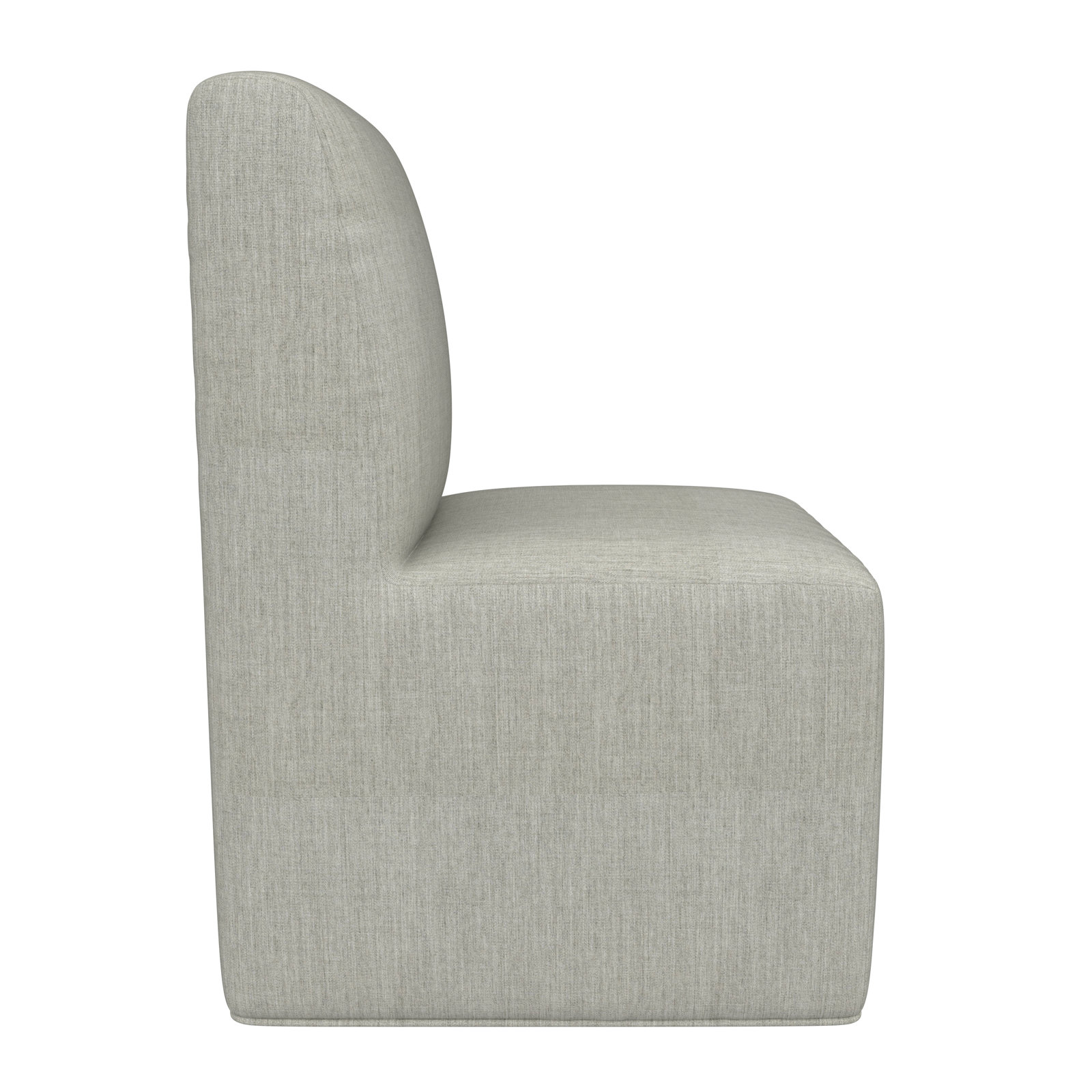 Praia Sunbrella® Patio Side Chair, Canvas Granite Sunbrella® Canvas