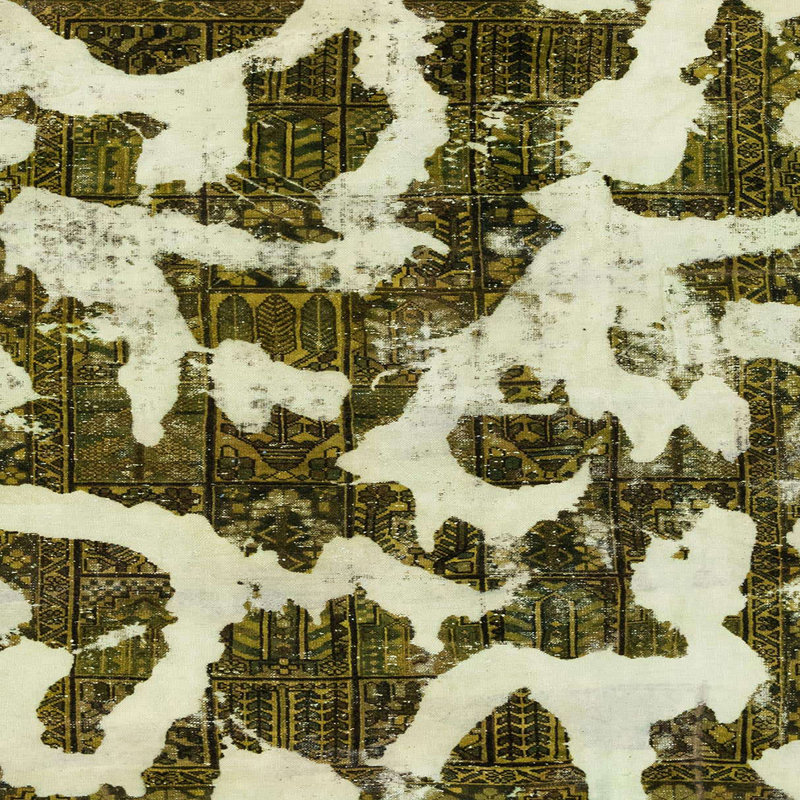 Abstract Indoor Rug, Square 5'