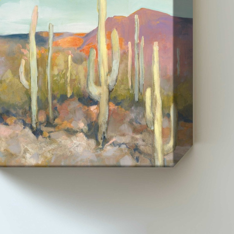 High Desert I par Julia Purinton - Impression sur toile, 30" H x 30" W