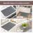 15.4 In. X 23.6 In. Diatomaceous Earth Bathroom Mat, Quick Drying Stone Bath Mat-768255803