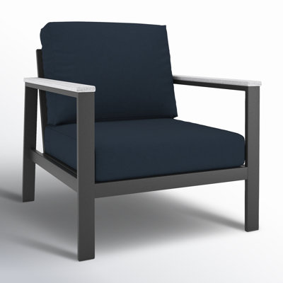 Chaise longue d'extérieur avec coussins Sunbrella® Townsend