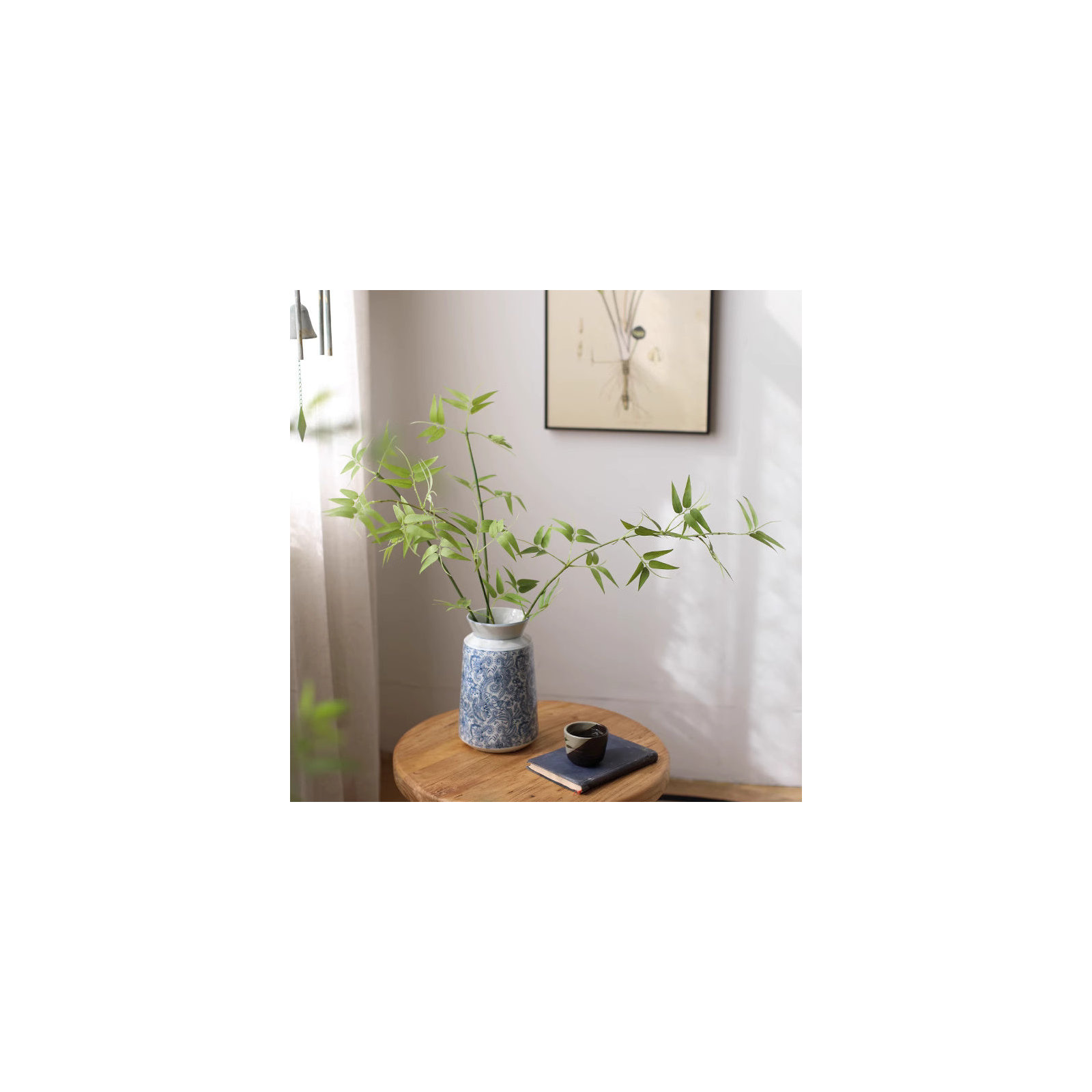 Artificial Whispering Bamboo Stem 31" Tall