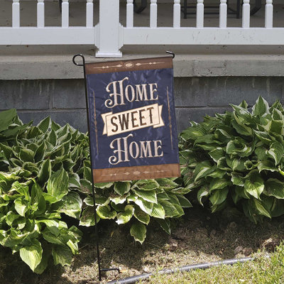 Drapeau Home Sweet Home 13 x 18