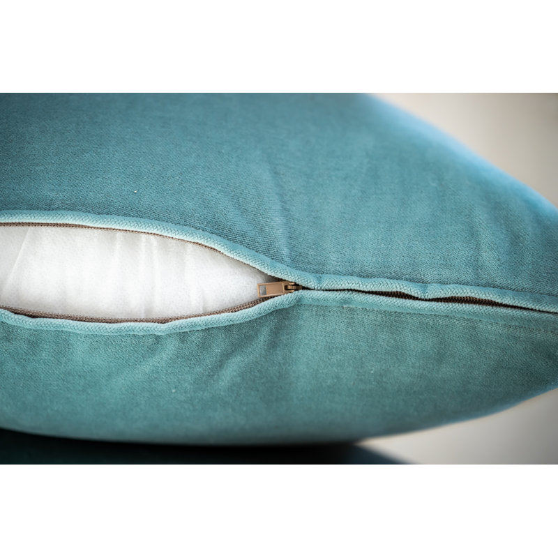 Cotton Blend Throw Pillow
