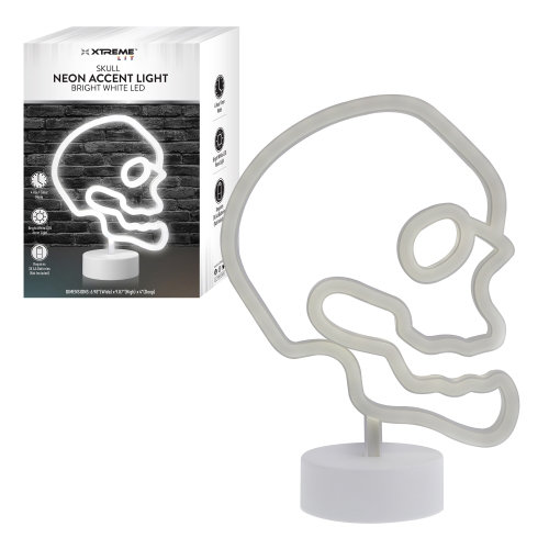 Lampe de table Xtreme Lit 10 po Skull Neon