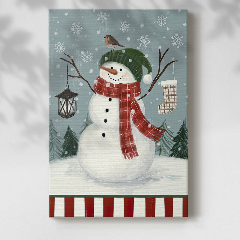 Collection Jolly Snowman B, H 12 po x l 8 po x P 1,5 po